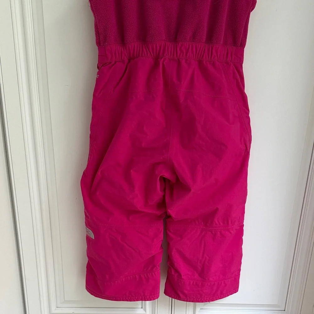 The North Face Kids (toddler) Fuchsia Overalls ski pants - Picture 5 of 9